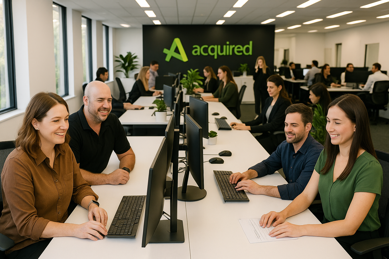 Acquired Finance team